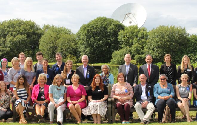 WIA-E UK Goonhilly group photo 2017