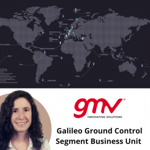 Mónica Jiménez, section head at GMV’s Galileo Ground Control Segment Business Unit